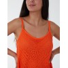 Crochet Strappy Hanky Dress