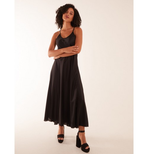 Satin Cami Maxi Dress