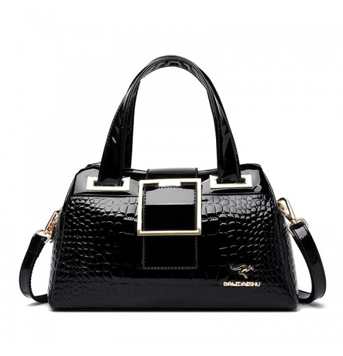 Buckle Leather Bag