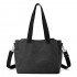 Black Rectangle Tote Bag