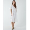 Broderie Angel Sleeve Midi Dress